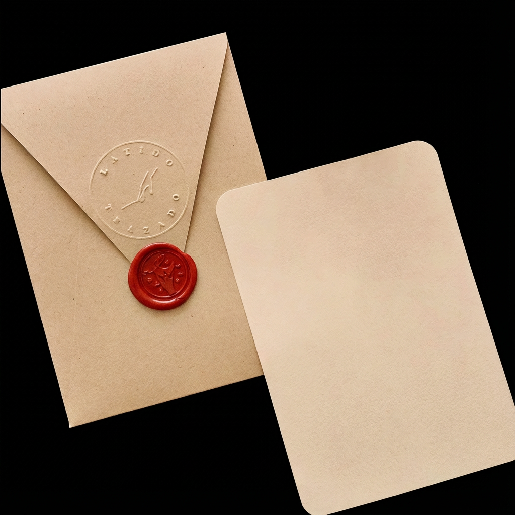 Carta en blanco (Kit completo)