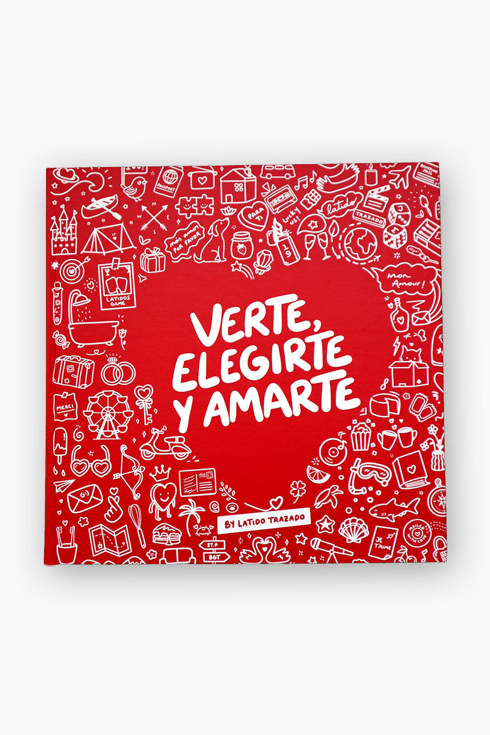 Álbum de fotos personalizado para llenar con recuerdos de pareja