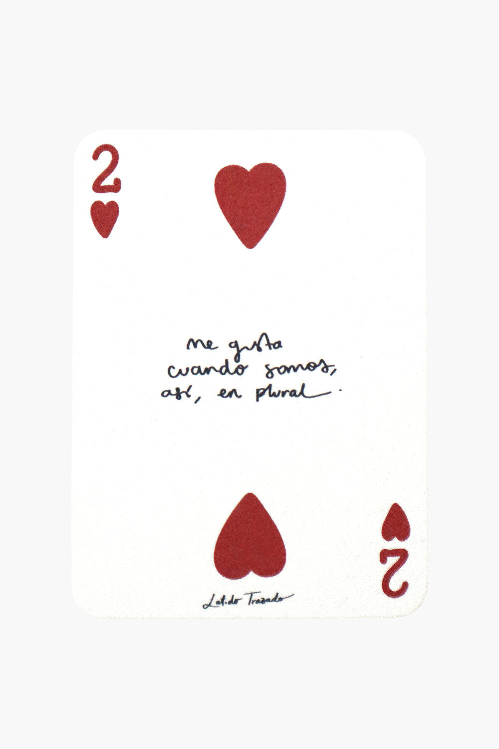 Tarjeta de amor con frases románticas para regalar a mi pareja