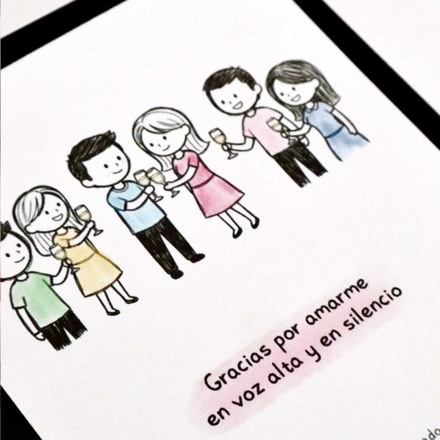 Set 7 Tarjetas de Amor