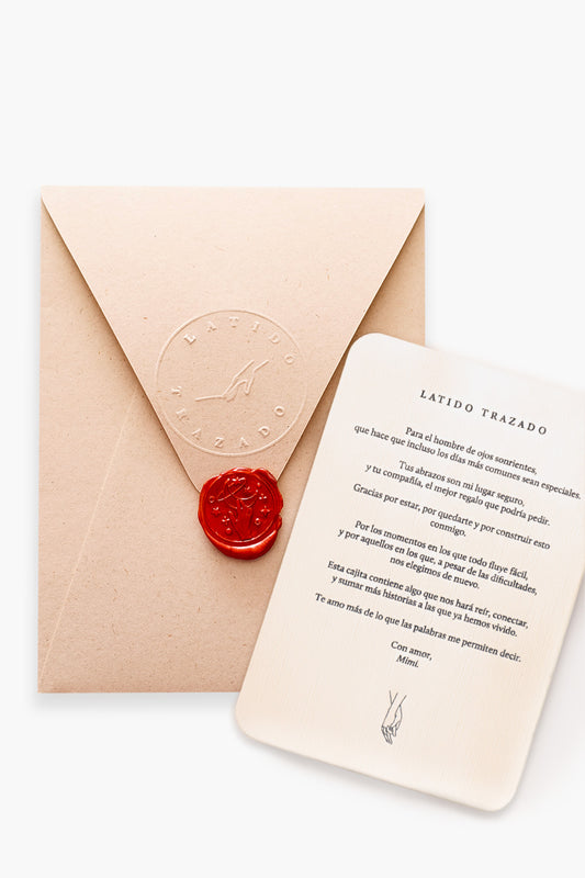 Carta antigua impresa (personalizada)