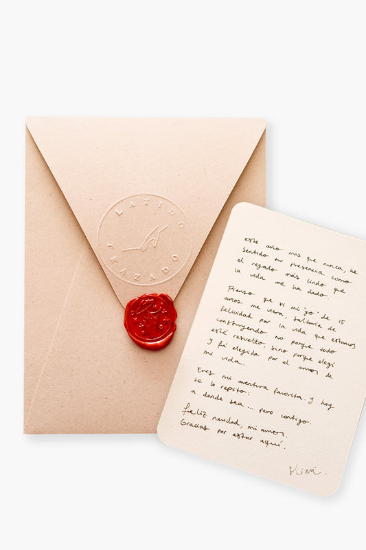 Carta a la antigua en blanco (Kit completo)