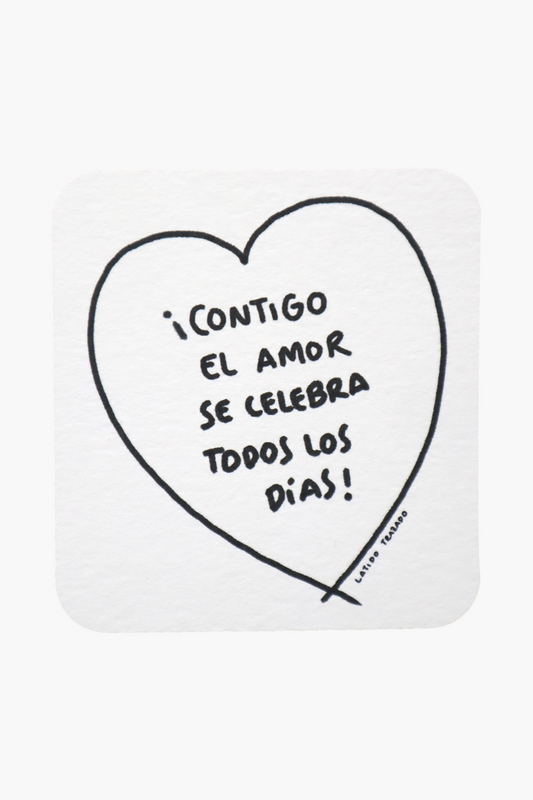 Tarjeta de regalo con mensaje lindo y significativo para tu pareja