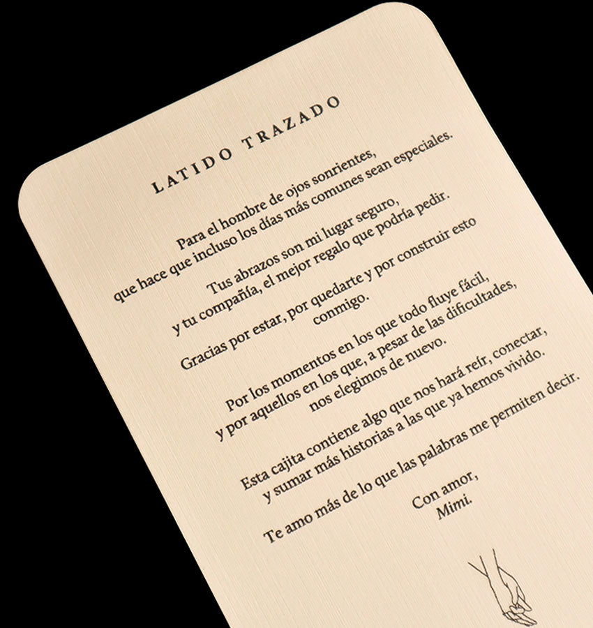 tarjeta personalizada con nombre