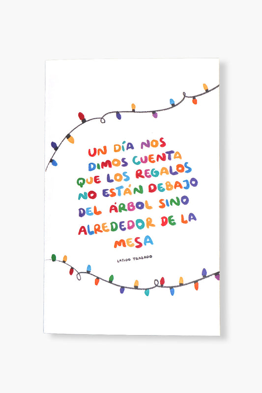 Tarjeta Navideña con Polaroid