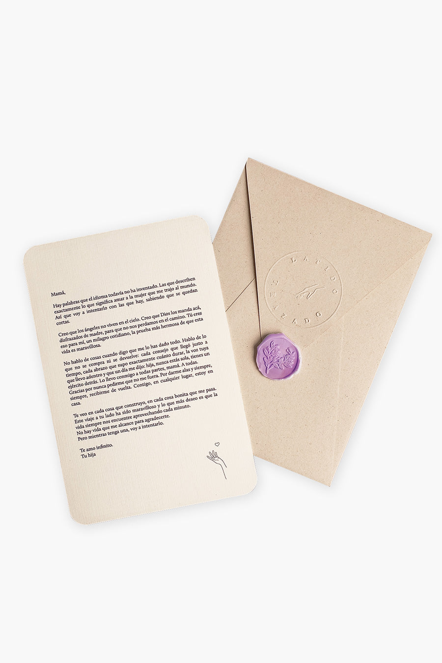 Carta de amor para Mamá (personalizable)