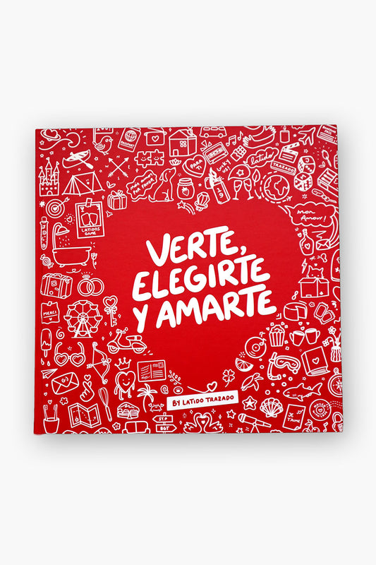 Álbum de fotos personalizado para llenar con recuerdos de pareja